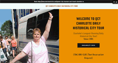 Desktop Screenshot of charlottedailycitytour.com
