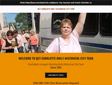 Tablet Screenshot of charlottedailycitytour.com